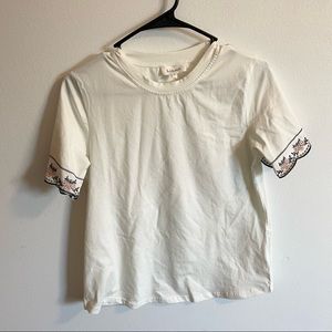 Böhme Short Sleeve With Floral Details